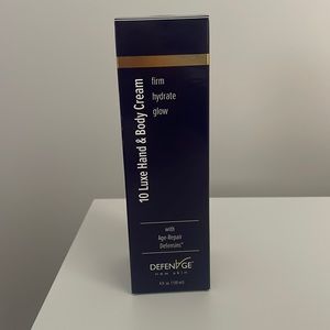 DefenAge 10 Luxe Hand Body Cream Unopened